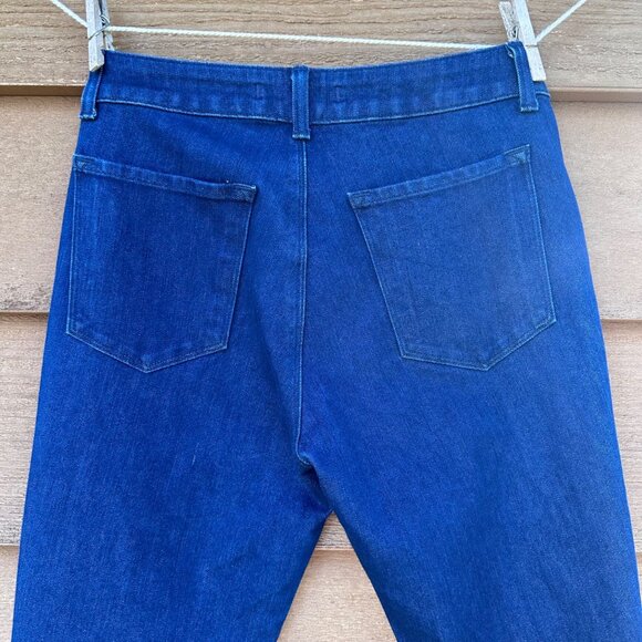 J Brand Bardot Womens 2-Way Stretch Denim Jeans Blue Slim Fit Mid-Rise Size 26 - Picture 9 of 13